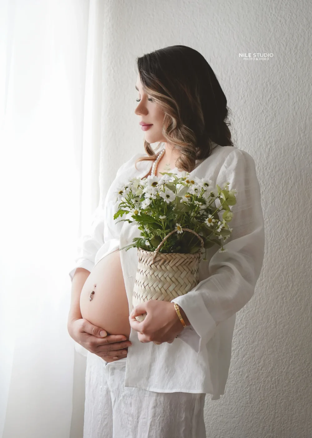 عکاسی بارداری دو نفره با همسز