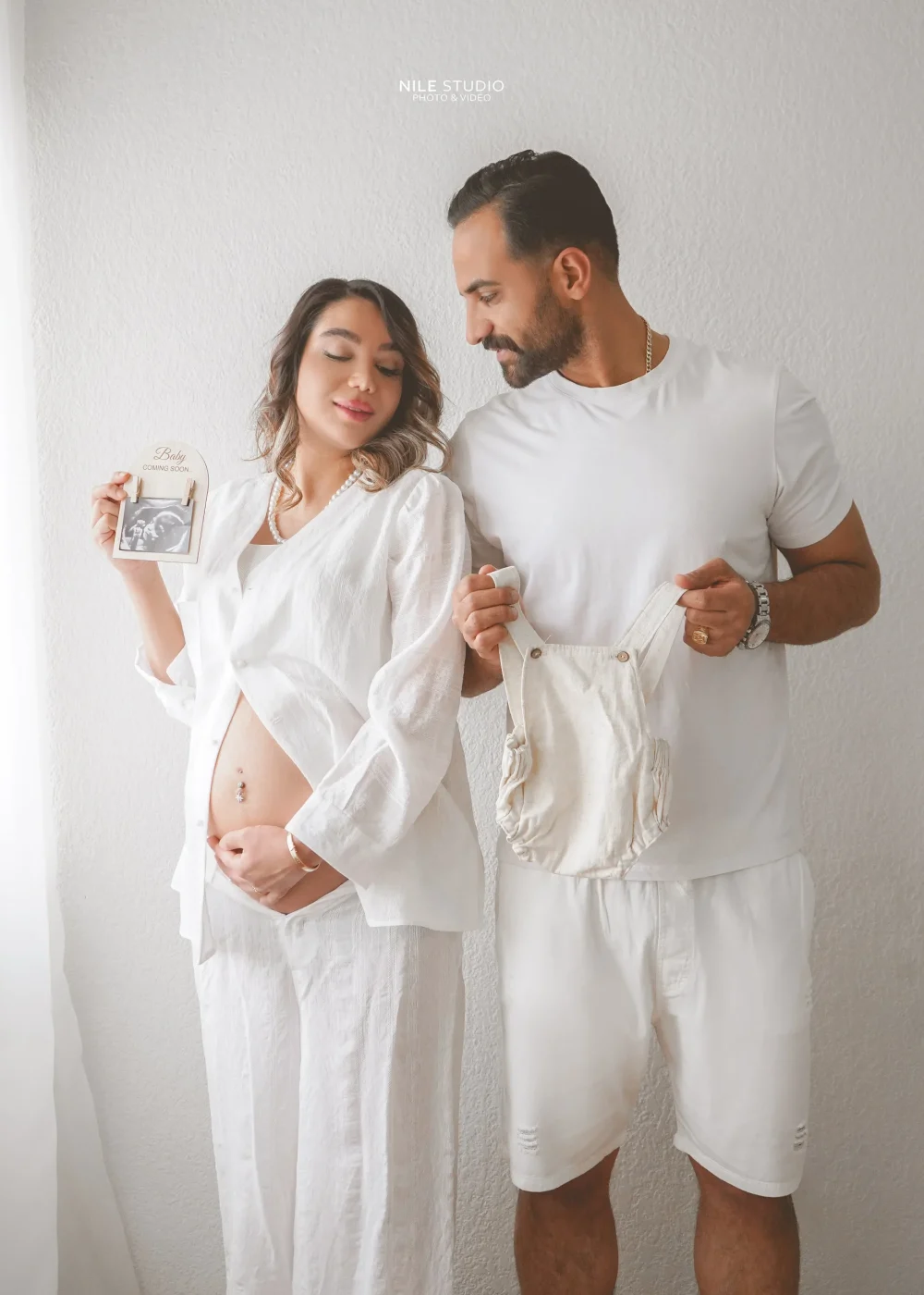 عکاسی بارداری دو نفره با همسز