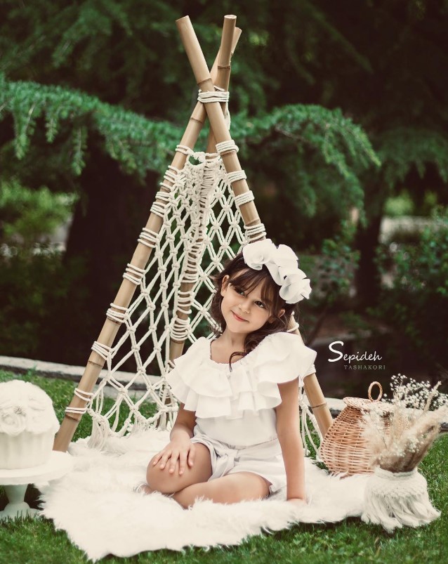 عکاسی کودک در فضای باز
